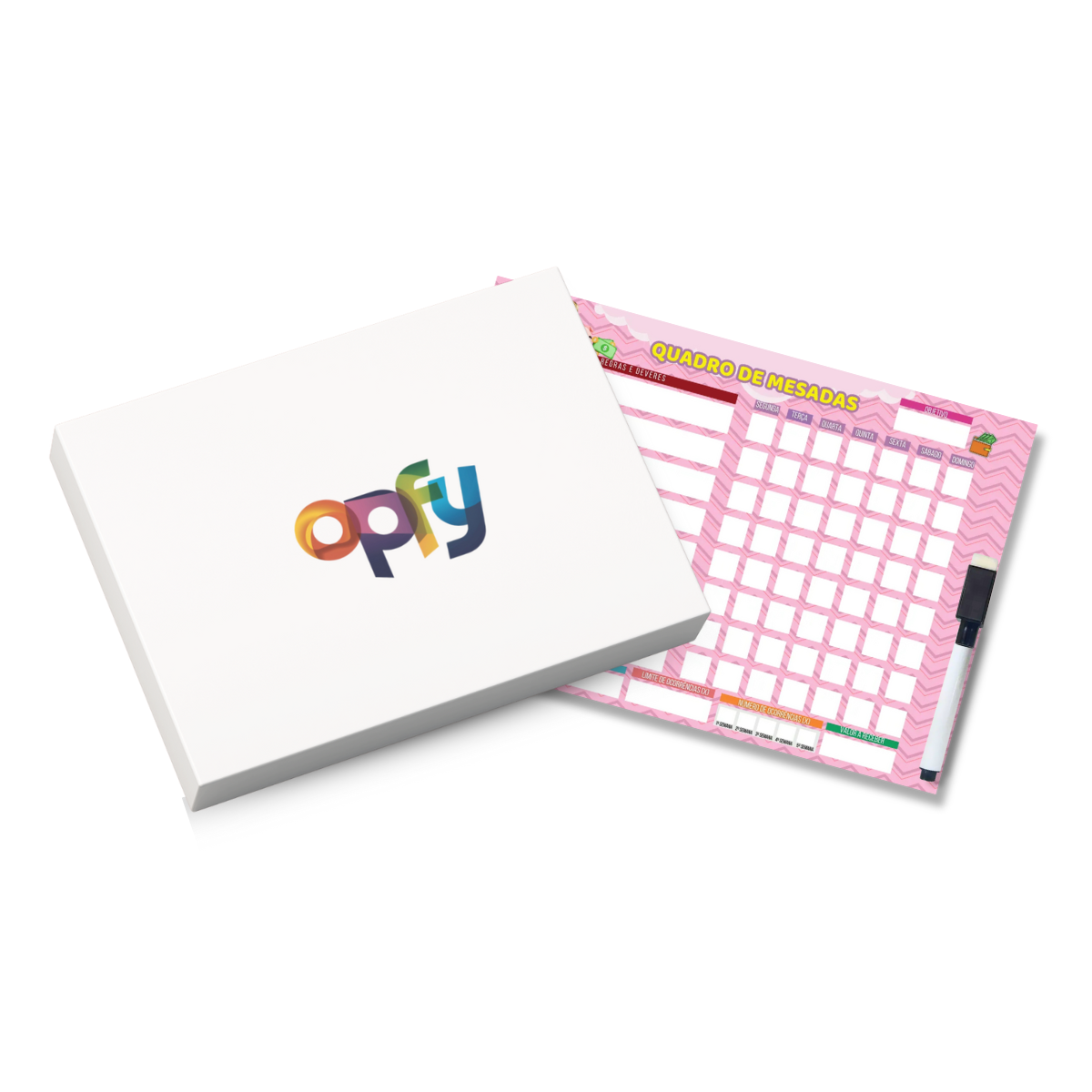 Quadro De Mesada Infantil - Educativo