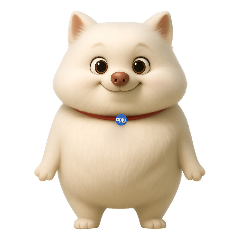 Ímã De Geladeira Lulu Da Pomerania Grande (a3) - Lousa Magn.