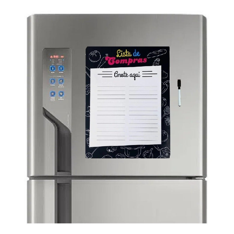 Ímã De Geladeira Porta Recados Planner Anotações Recados