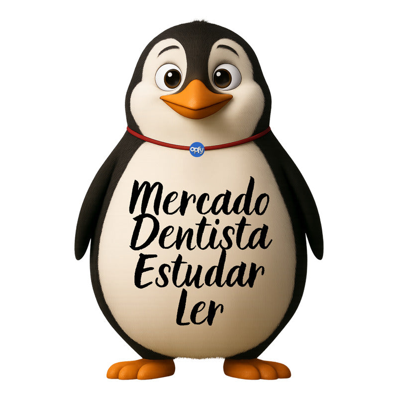 Ímã De Geladeira Pinguim Grande (28x40) - Lousa Magn.