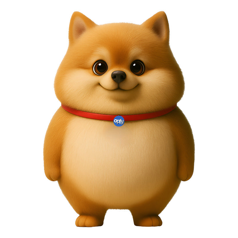 Ímã De Geladeira Lulu Da Pomerania Grande (a3) - Lousa Magn.