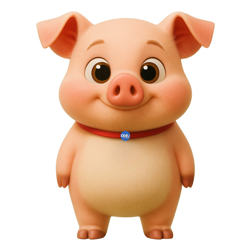 Ímã De Geladeira Porco Grande (40 X 28 Cm) - Lousa Magn.