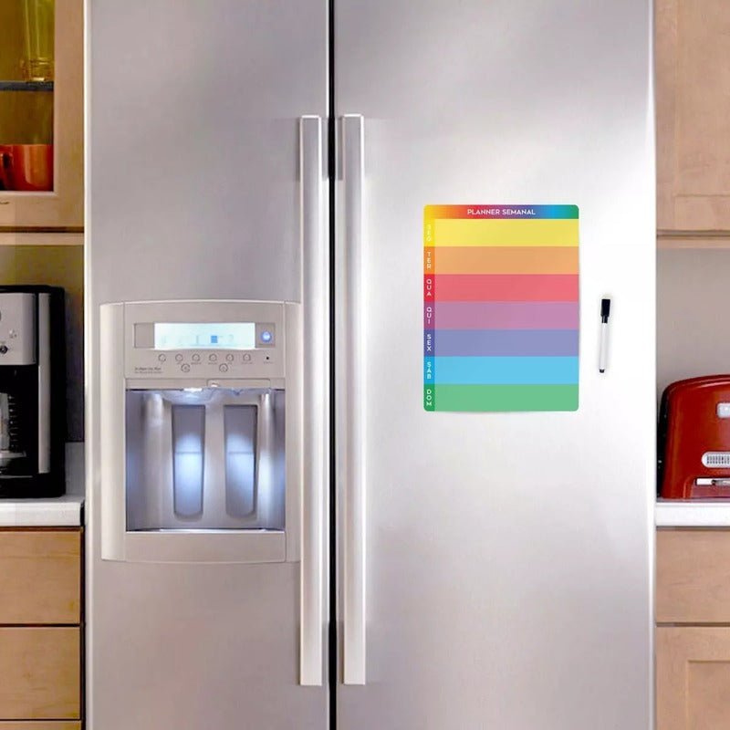 Quadro De Rotinas Diária E Agenda Semanal Colorida