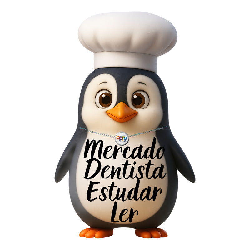 Ímã De Geladeira Pinguim Grande (40x28) - Lousa Magn.