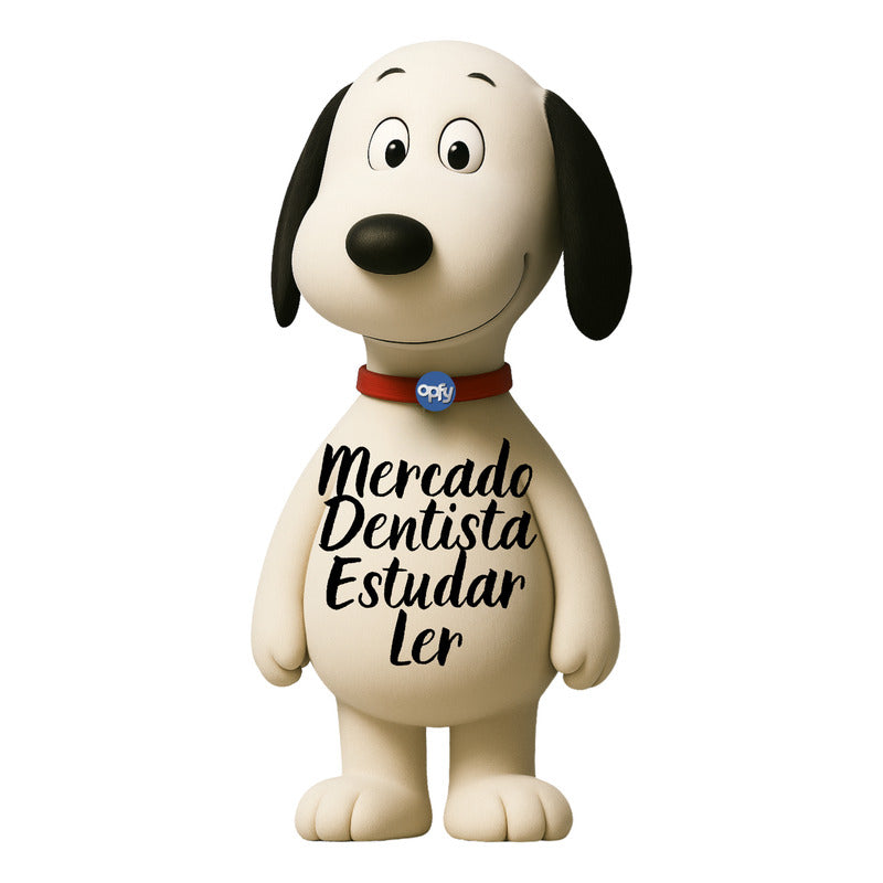 Ímã De Geladeira Snoopy Grande (28x40) - Lousa Magn.