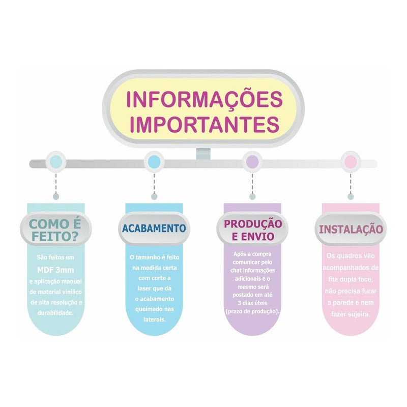 Kit 6 Quadros Decorativos Placas Heróis Baby Infantil 20x30