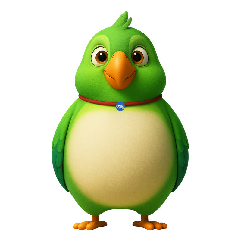 Ímã De Geladeira Papagaio Grande (40x28 Cm) - Lousa Magn.