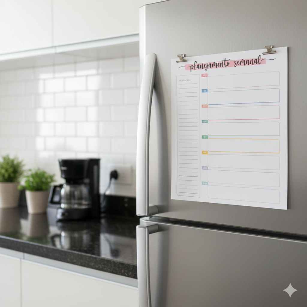 Quadro Lousa Magnética Planner Imã Planejamento Porta Recado