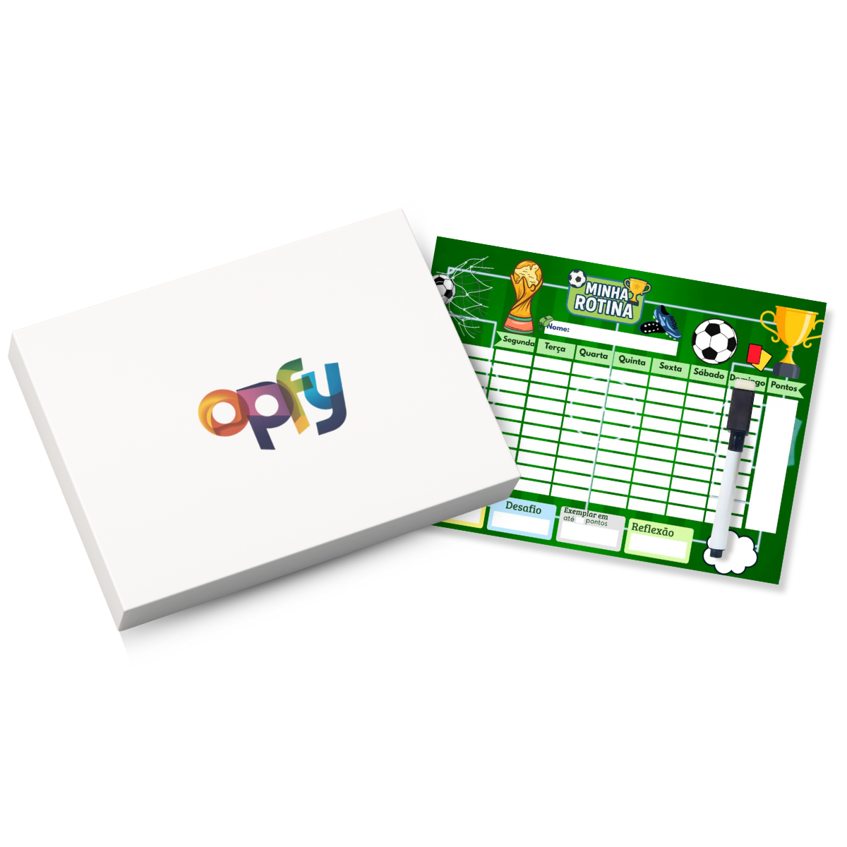Quadro Do Incentivo Educativo Infantil Tema Futebol - Opfy
