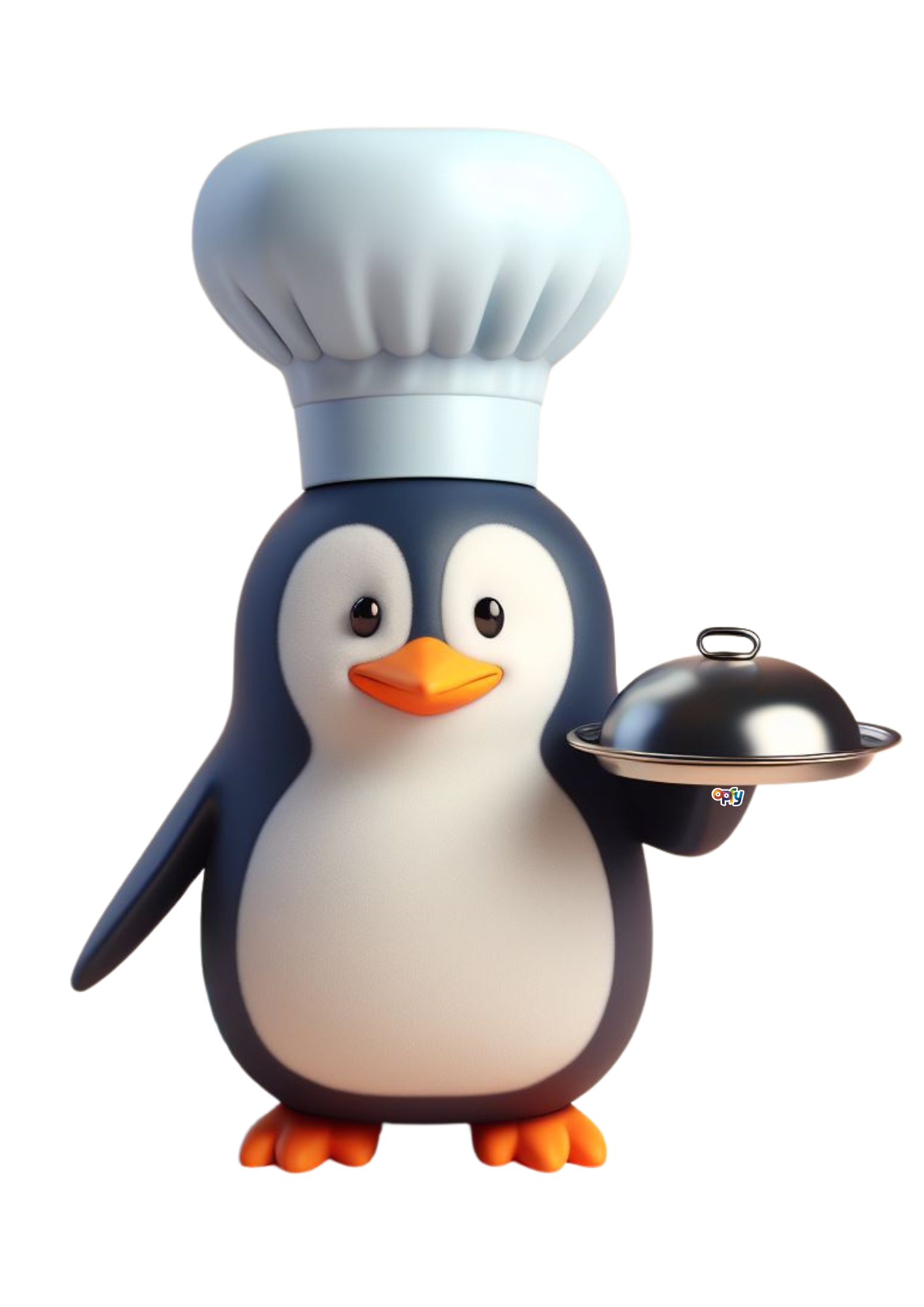 Ímã De Geladeira Pinguim Grande (40 X 28 Cm) - Lousa Magn. Cor Branco