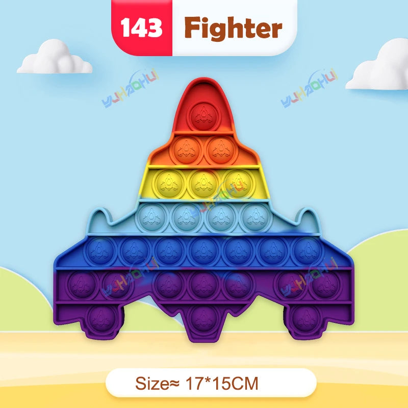 Pop It Formas Divertidas OPFY: Coruja, Dino ou Caranguejo para se Divertir!