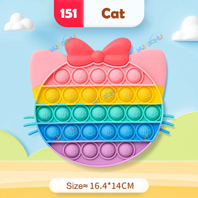 Pop It Formas Divertidas OPFY: Coruja, Dino ou Caranguejo para se Divertir!