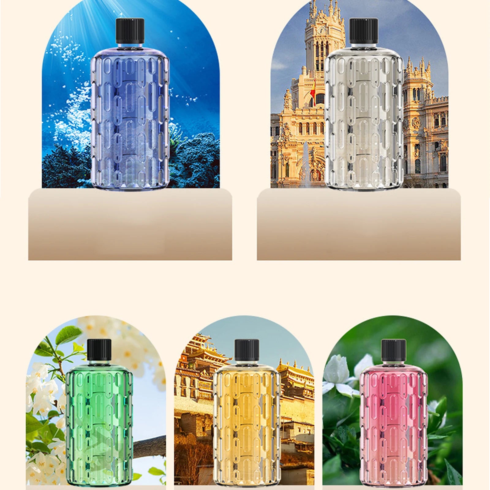 Difusor de Óleos Essenciais OPFY: Aromas Relaxantes com 50ml de Puro Bem-Estar!