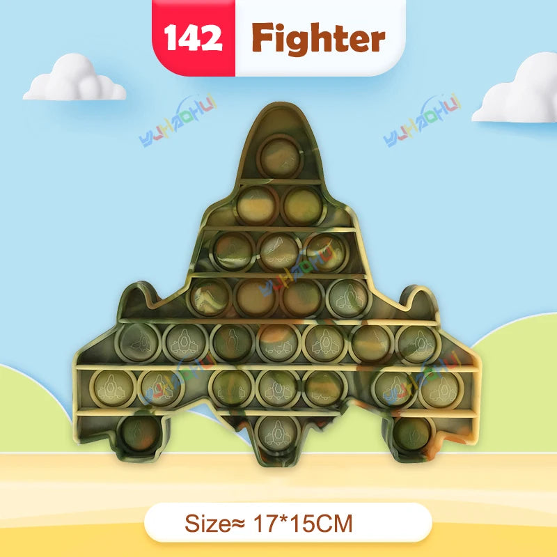 Pop It Formas Divertidas OPFY: Coruja, Dino ou Caranguejo para se Divertir!