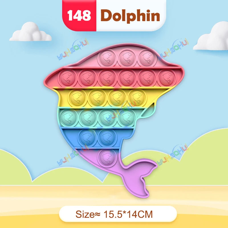 Pop It Formas Divertidas OPFY: Coruja, Dino ou Caranguejo para se Divertir!