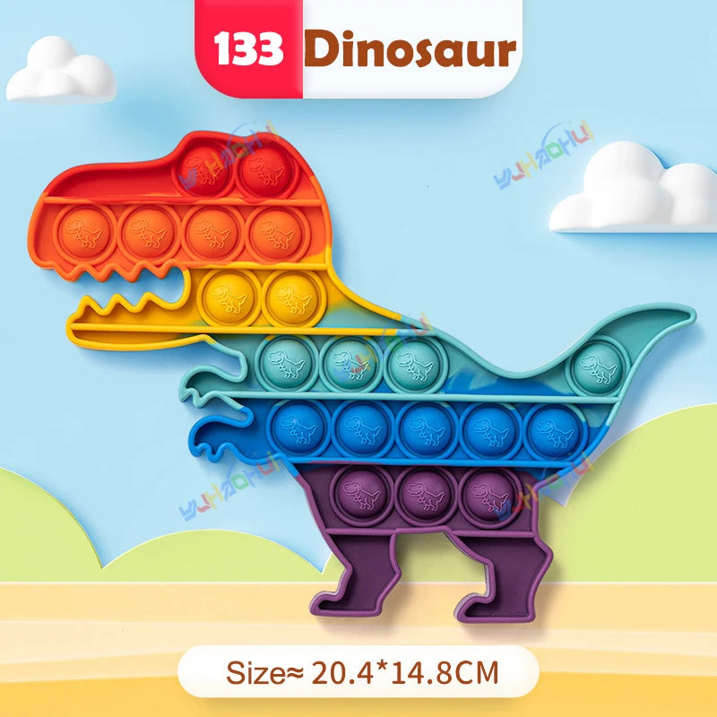 Pop It Formas Divertidas OPFY: Coruja, Dino ou Caranguejo para se Divertir!