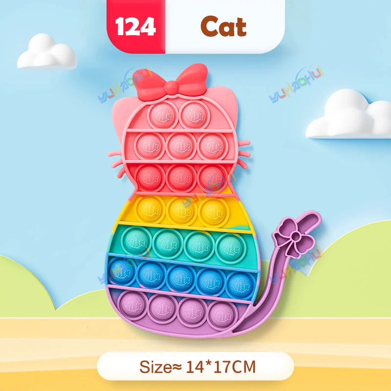 Pop It Formas Divertidas OPFY: Coruja, Dino ou Caranguejo para se Divertir!