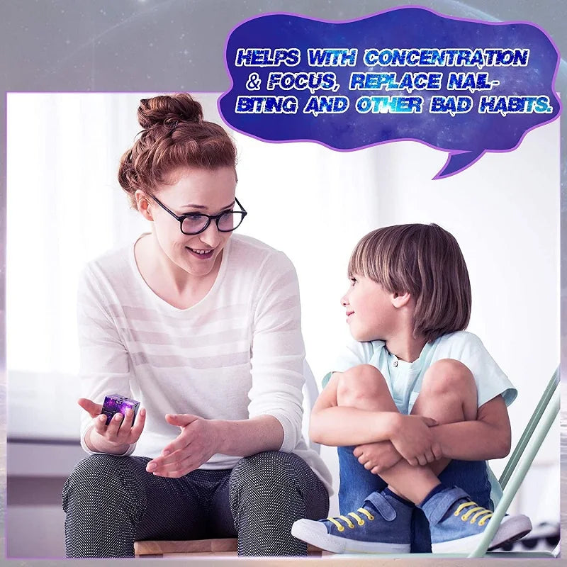 Cubo Infinito OPFY: Foco e Relaxamento em Suas Mãos!