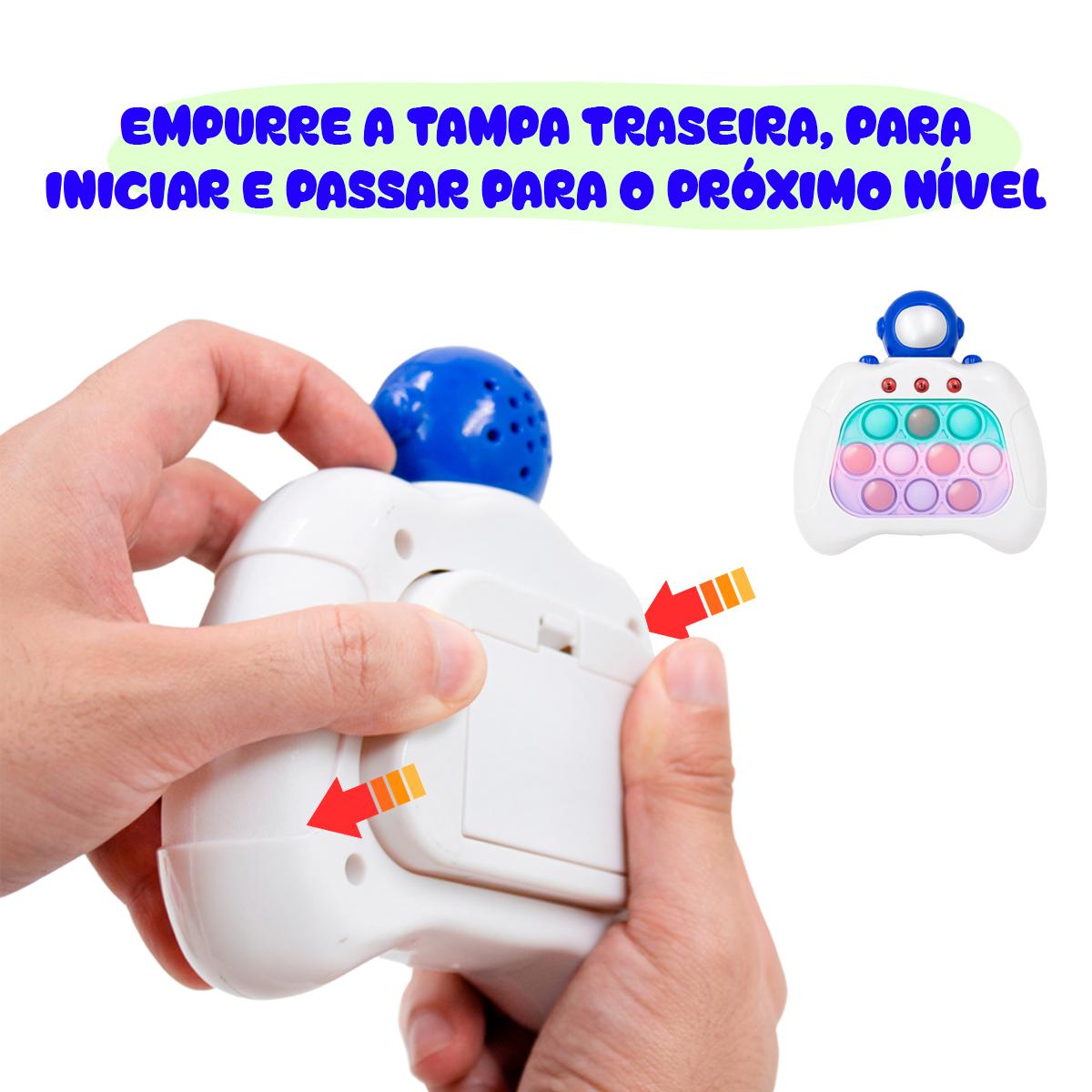 Controle Pop It Eletrônico OPFY – Alívio, Diversão e Foco na Palma da Mão!
