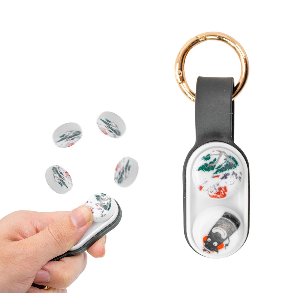 Chaveiro Sensorial: Relaxamento Portátil!