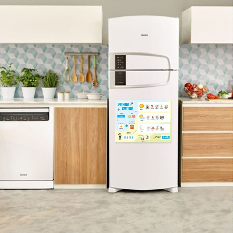 Quadro Educativo Infantil - Minha Rotina