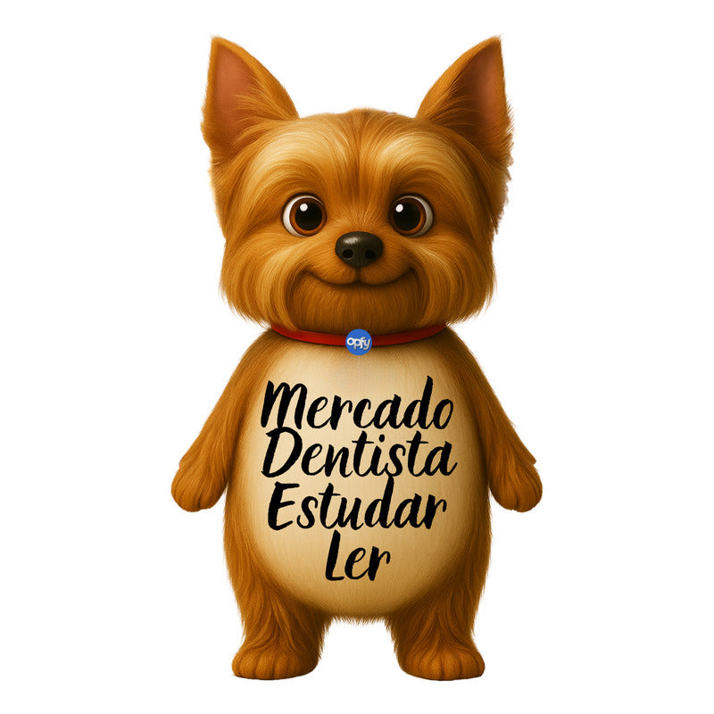 Ímã De Geladeira Yorkshire Grande (28x40) - Lousa Magn.