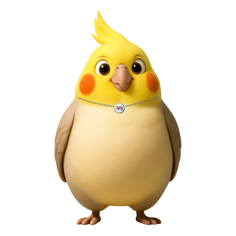 Ímã De Geladeira Calopsita Grande (40x28 Cm) - Lousa Magn.