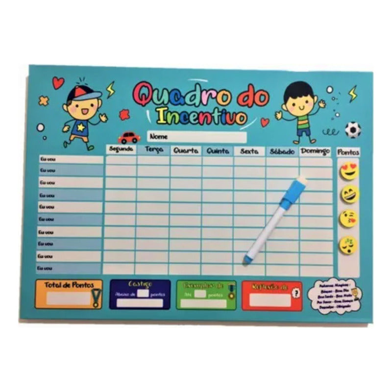 Quadro De Rotina Infantil Incentivo Quadro De Parede