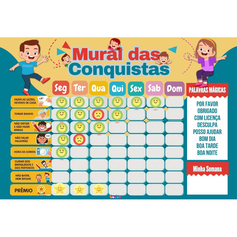 Quadro De Rotina Infantil Incentivo Quadro Atividades Diária