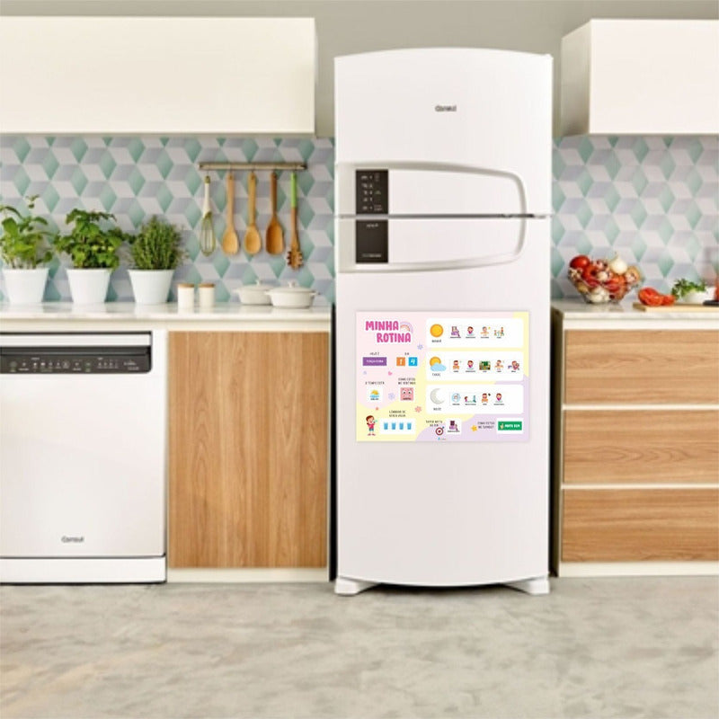 Quadro Educativo Infantil - Minha Rotina