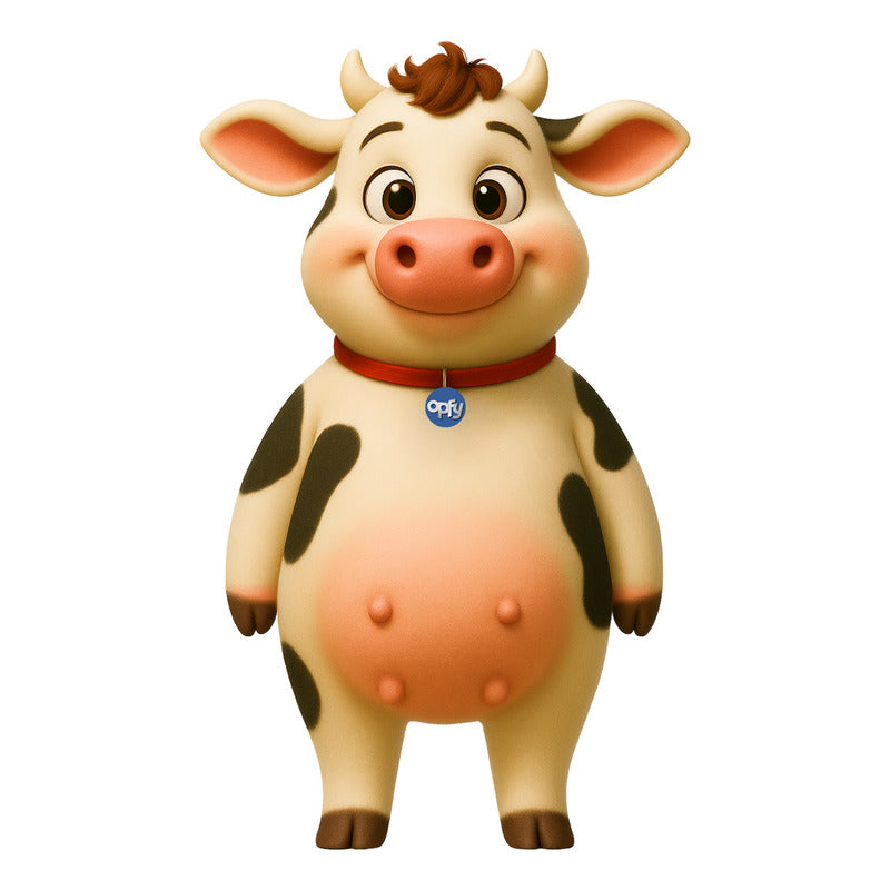 Ímã De Geladeira Vaca Grande (40 X 28 Cm) - Lousa Magn.