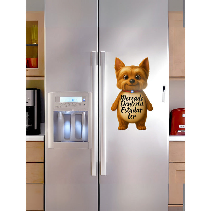 Ímã De Geladeira Yorkshire Grande (28x40) - Lousa Magn.