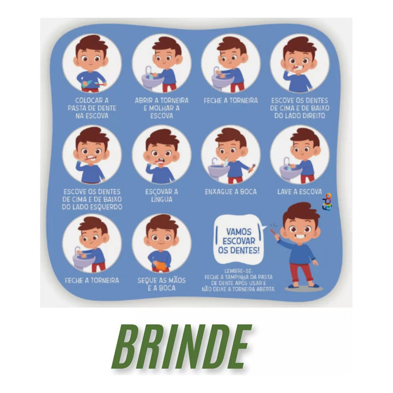 Quadro De Rotinas Diária E Tarefas Infantil Heróis + Brinde