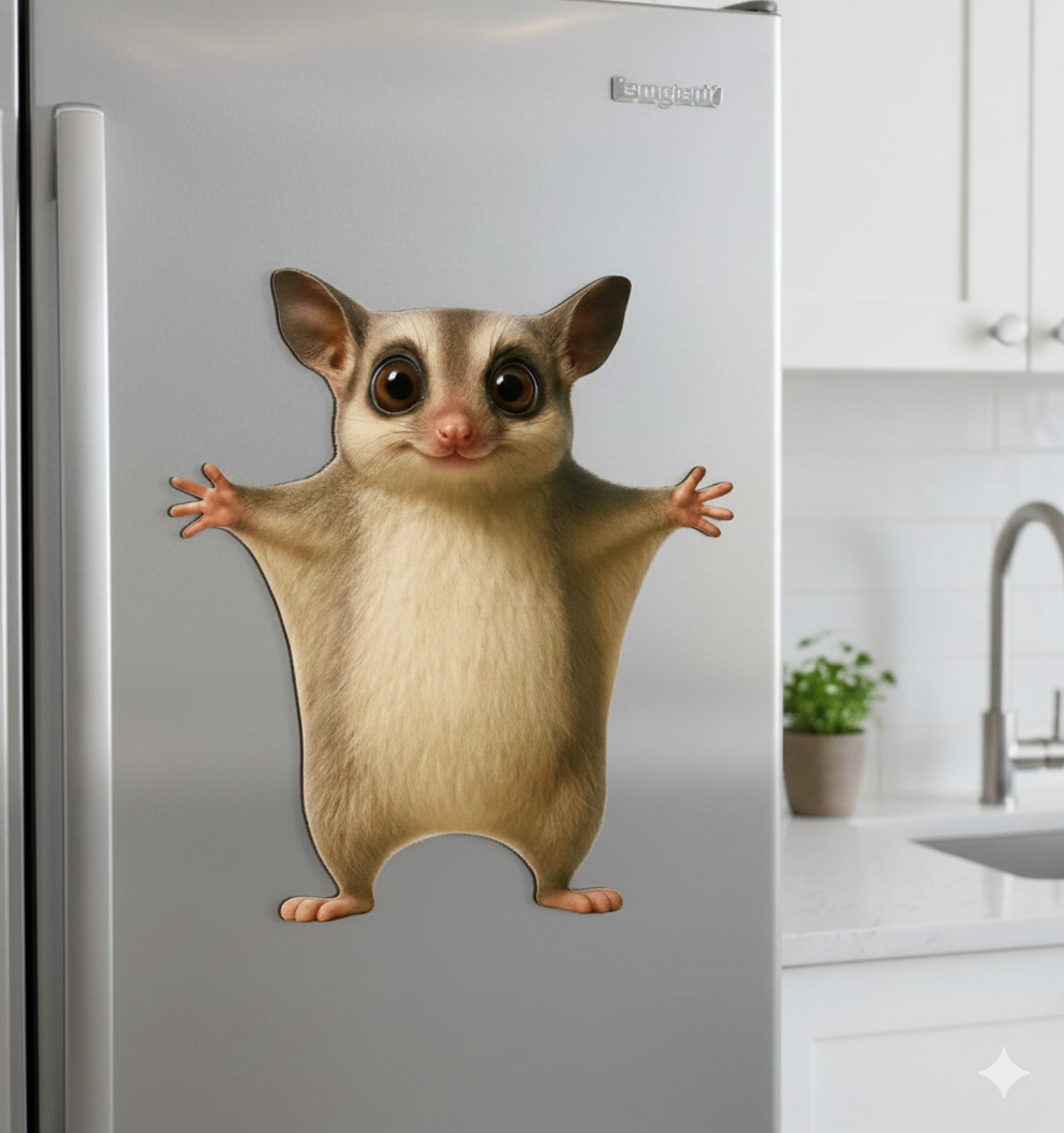 Ímã De Geladeira Petauro Grande (40x28) - Lousa Magn.