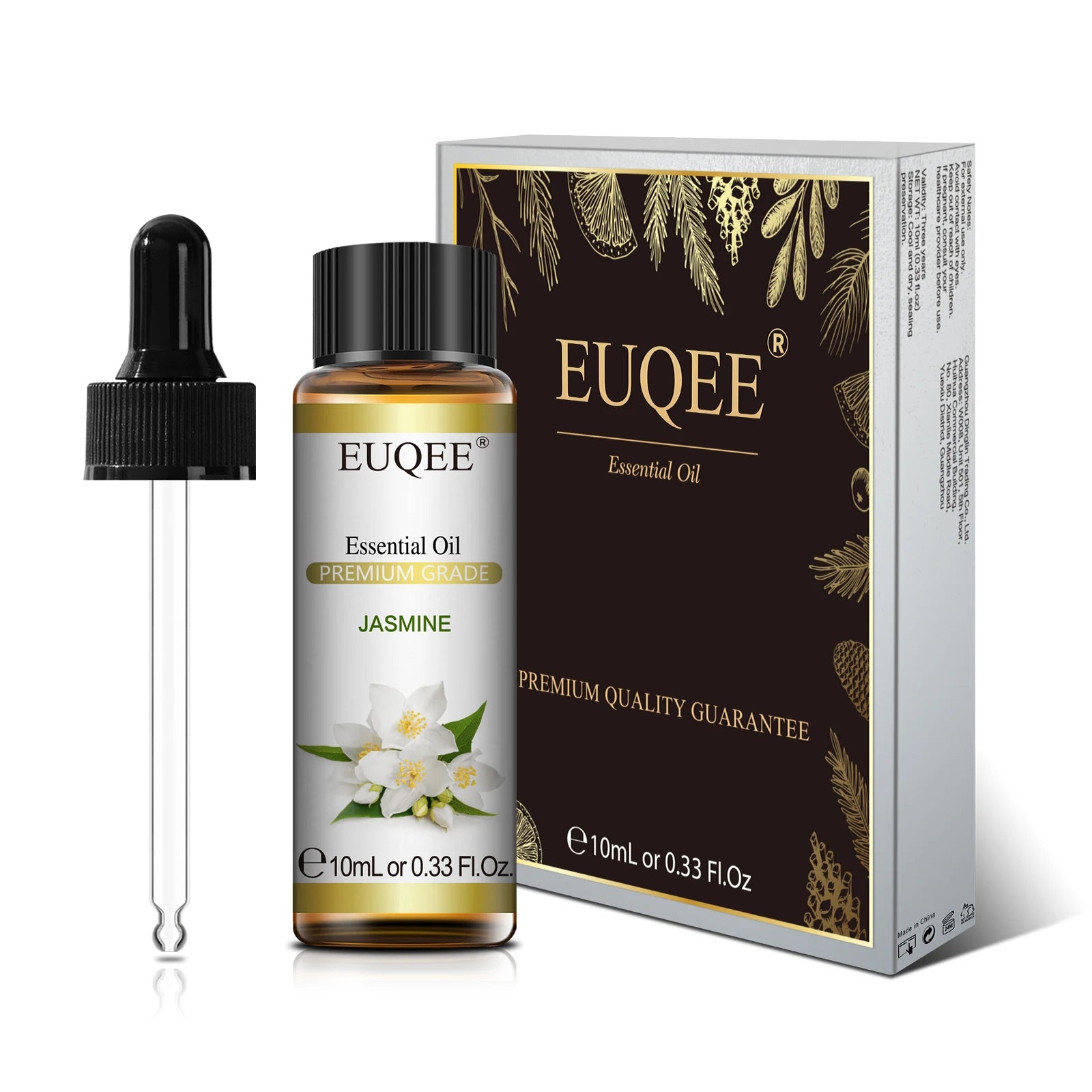 Óleo Essencial Natural EUQEE: Aromaterapia com Qualidade Premium 10ml!