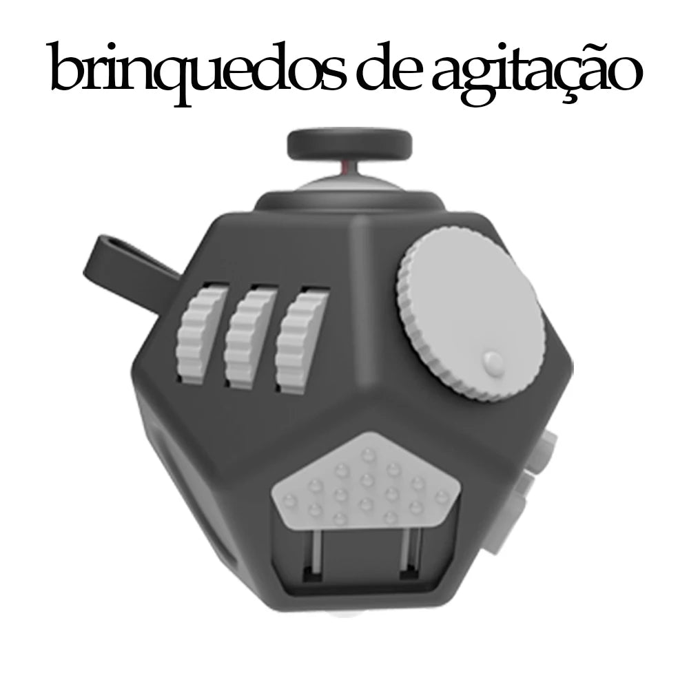 Cubo Anti-Stress: Controle a Ansiedade!