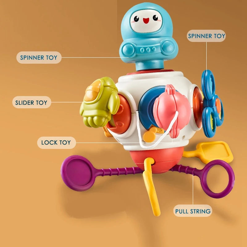 Cubo Sensorial Kidsbele – Diversão e Desenvolvimento em Cada Movimento!