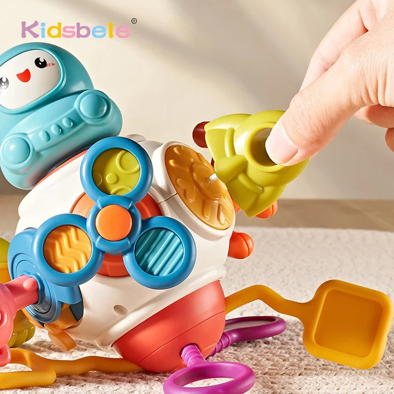 Cubo Sensorial Kidsbele – Diversão e Desenvolvimento em Cada Movimento!