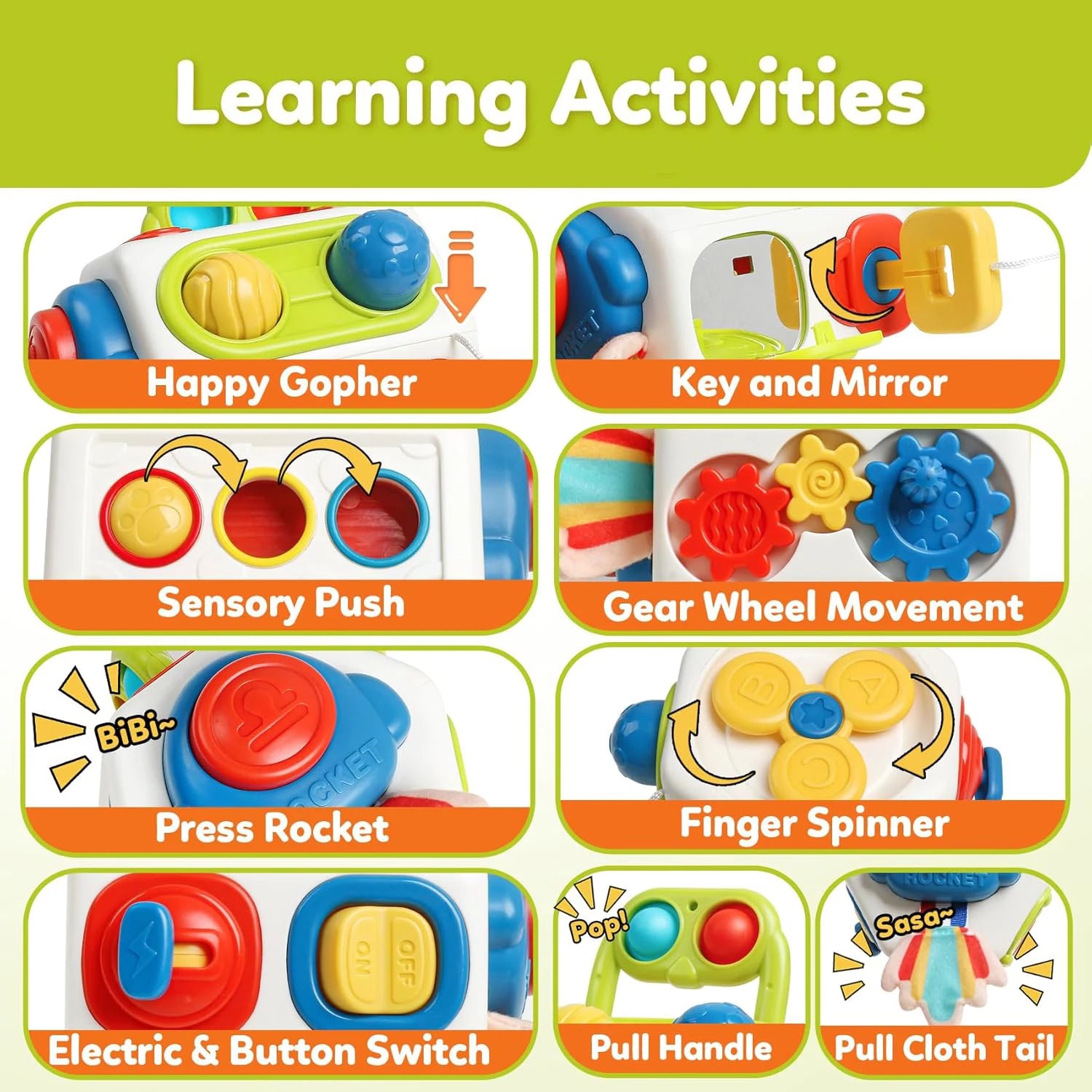 Cubo de Atividades Montessori – Diversão e Desenvolvimento em Cada Descoberta!