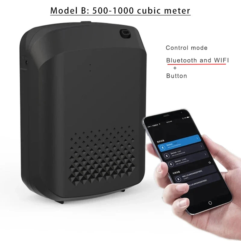 Difusor de Fragrância Bluetooth OPFY: Controle via App, Parede ou Mesa!