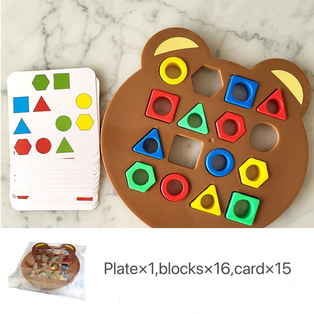 Bloco de Formas OPFY: Aprendizado Brincando!