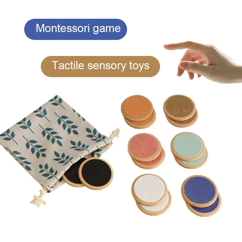 Discos Sensoriais Táteis OPFY: Explore Texturas e Desenvolva Habilidades!