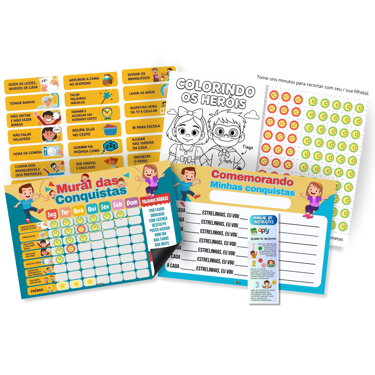 Quadro De Rotina Infantil Incentivo Quadro Atividades Diária