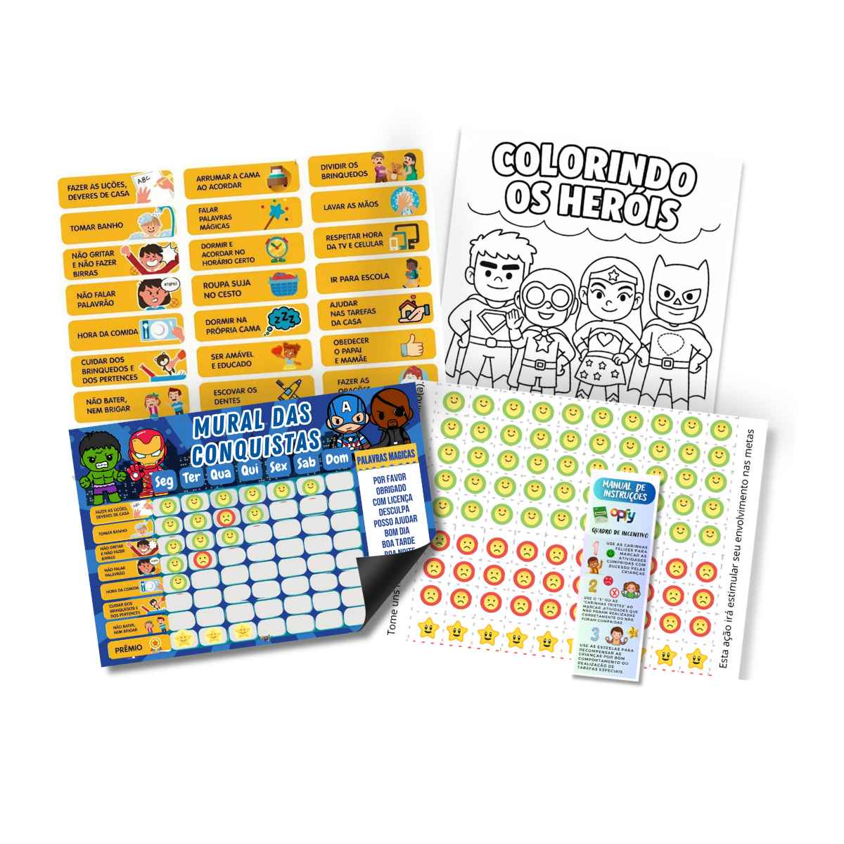 Quadro De Rotina Infantil Incentivo Quadro Atividades Diária