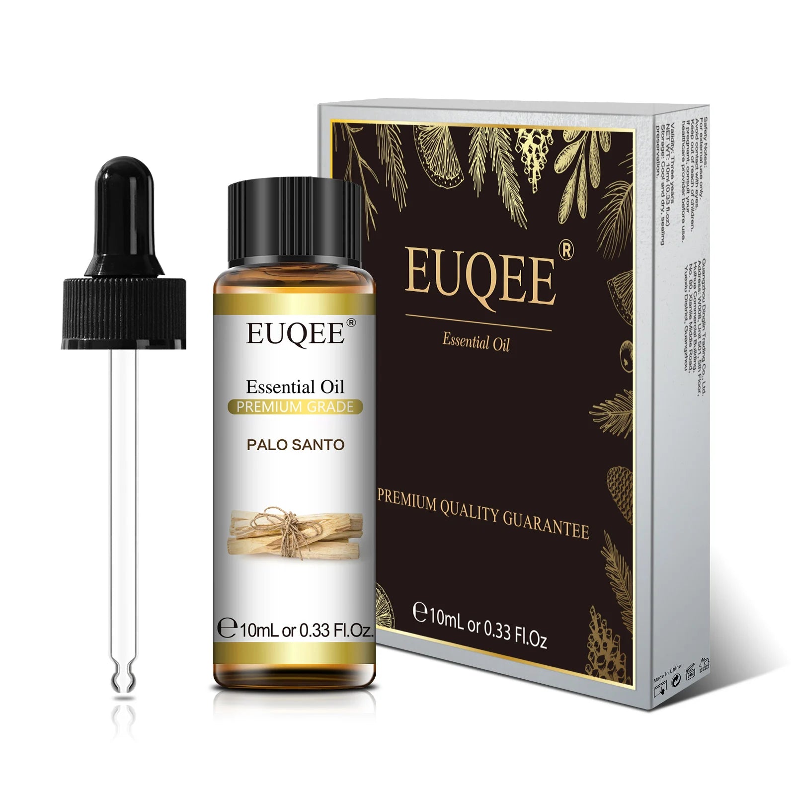 Óleo Essencial Natural EUQEE: Aromaterapia com Qualidade Premium 10ml!