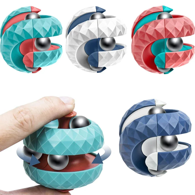 Esfera Sensorial OPFY: Alívio do Estresse e Foco com Rotação!