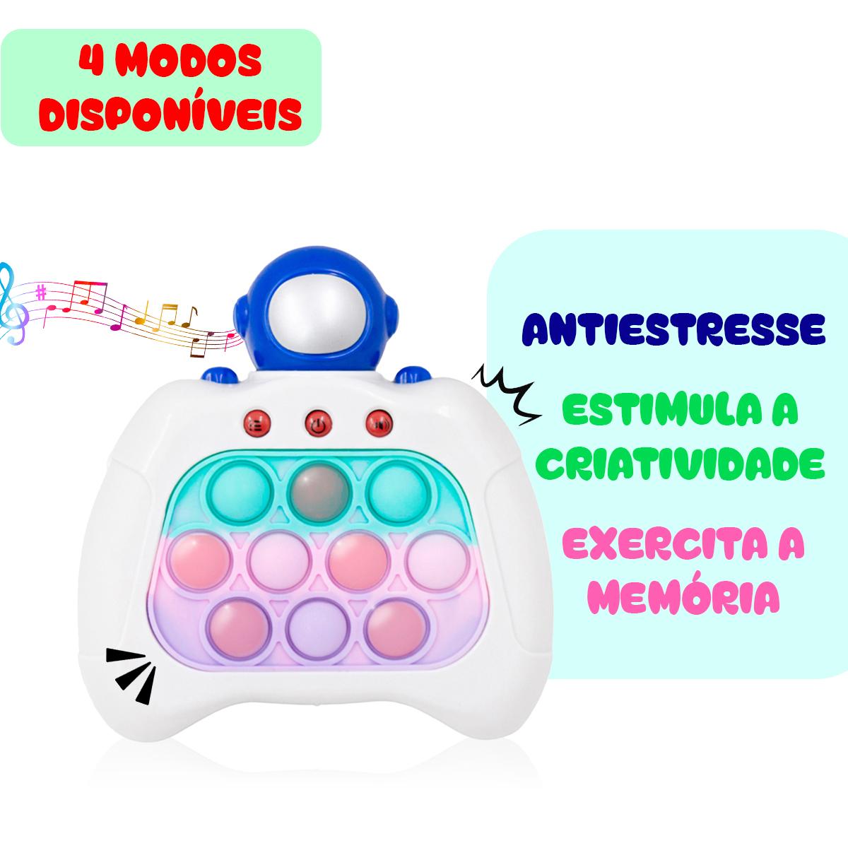 Controle Pop It Eletrônico OPFY – Alívio, Diversão e Foco na Palma da Mão!